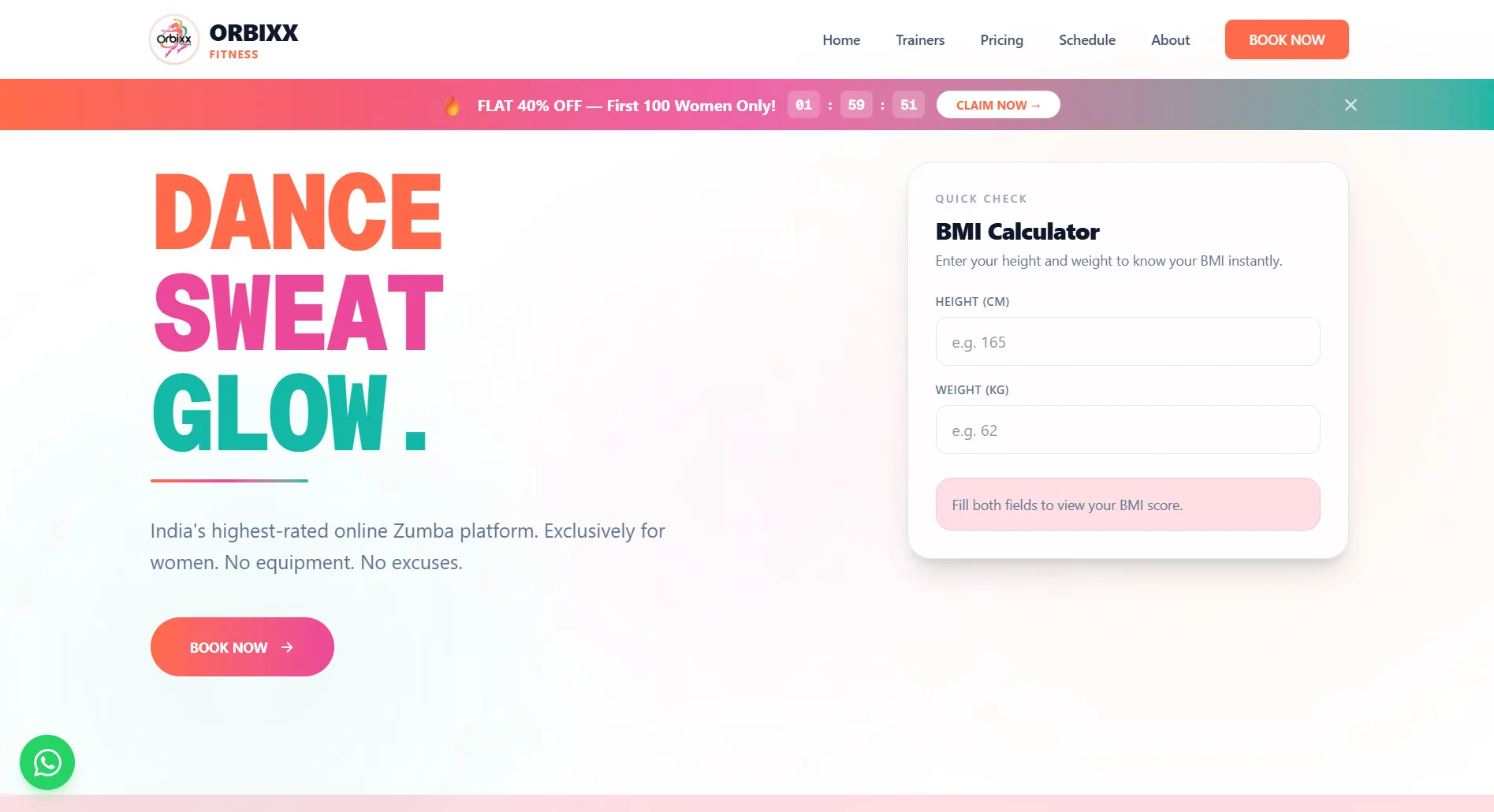 Orbixx — live product built by CodeBlimp